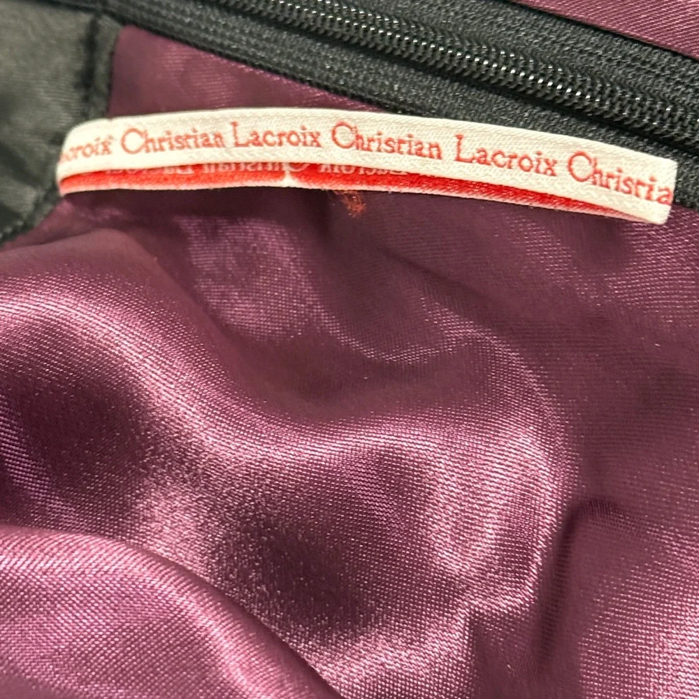 Christian Lacroix Black  Skirt